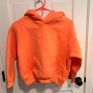 Kids Comfrt Orange Hoodie and Sweatpants set